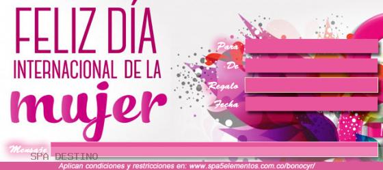 Dia de las mujeres - frente
