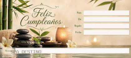 Feliz cumpleaños clasica piedras