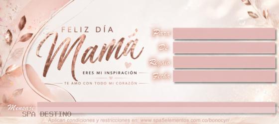Dia de las madres moderno - frente