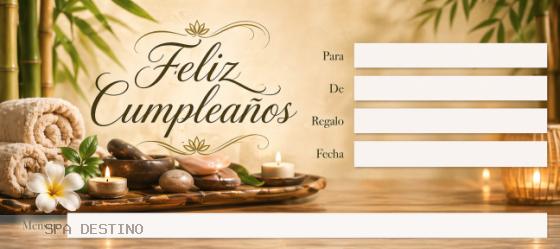 Feliz cumpleaños relax - frente