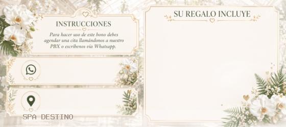 Aniversario flores - reverso