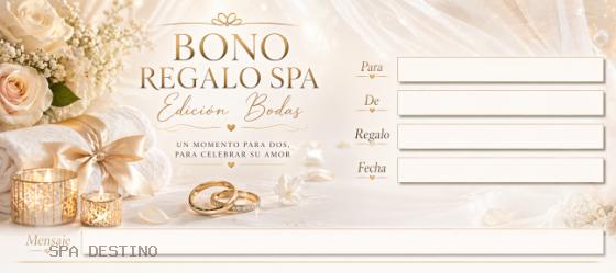 Matrimonio / boda gold - frente